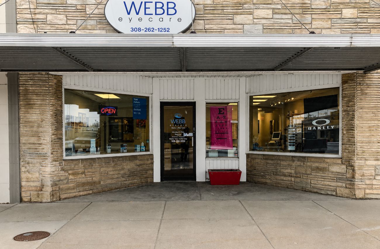 Webb Eyecare Bridgeport on Main Street.